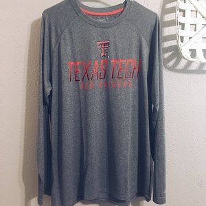Texas Tech Red Raider Gray Long Sleeve T-Shirt